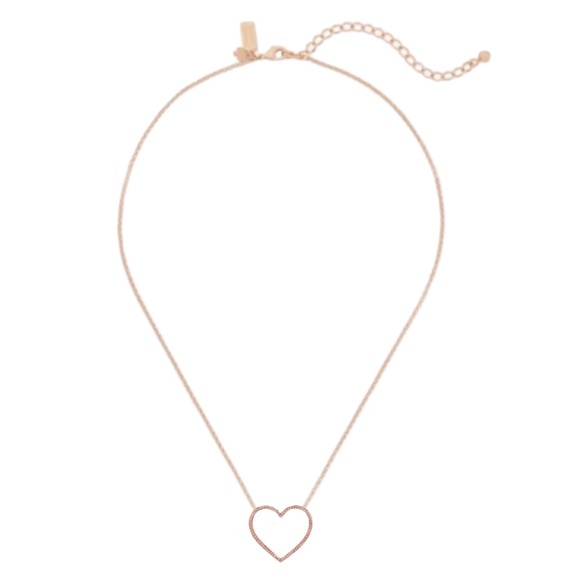 KATE SPADE • Yours Truly Open Heart Necklace - Picture 4 of 4